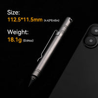 The OmniPen: Titanium Pocket Tool with 5 Smart Functions