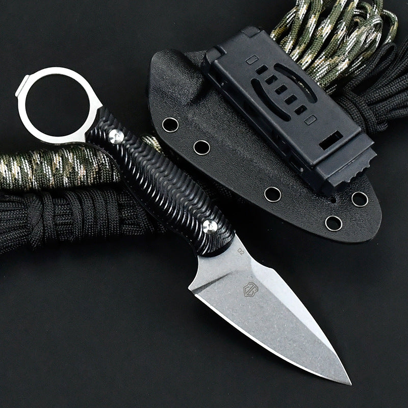 Nightclaw – Full Tang Tactical Fixed Blade EDC Knife with Kydex Sheath