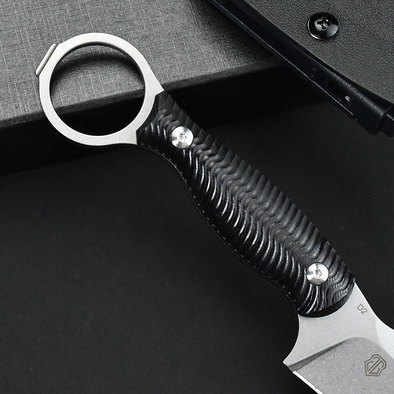 Nightclaw – Full Tang Tactical Fixed Blade EDC Knife with Kydex Sheath