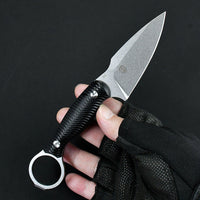 Nightclaw – Full Tang Tactical Fixed Blade EDC Knife with Kydex Sheath