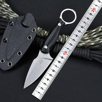 Nightclaw – Full Tang Tactical Fixed Blade EDC Knife with Kydex Sheath
