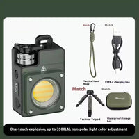 NovaFlare Camp LED Flashlight: 3500LM Magnetic & Rechargeable 5 Modes, 15H Runtime