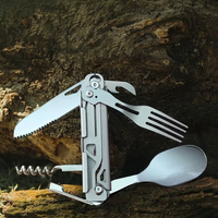 The Orion:6-in-1 Outdoor EDC Multi-Tool Cutlery Set