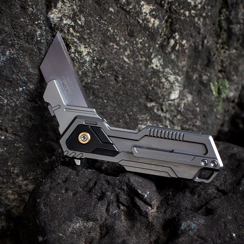 Phantom 2.0 Titanium Folding Knife – EDC Utility Knife Enhanced Design