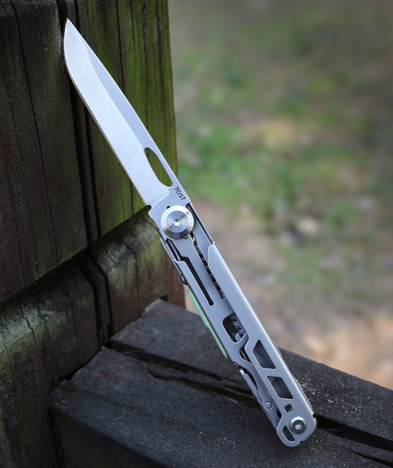 The Pioneer: D2 Steel 8-in-1 Pocket Outdoor Multi-Tool EDC Gear