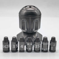 RocketDice – EDC Fidget Toy Rotating Metal Dice Set