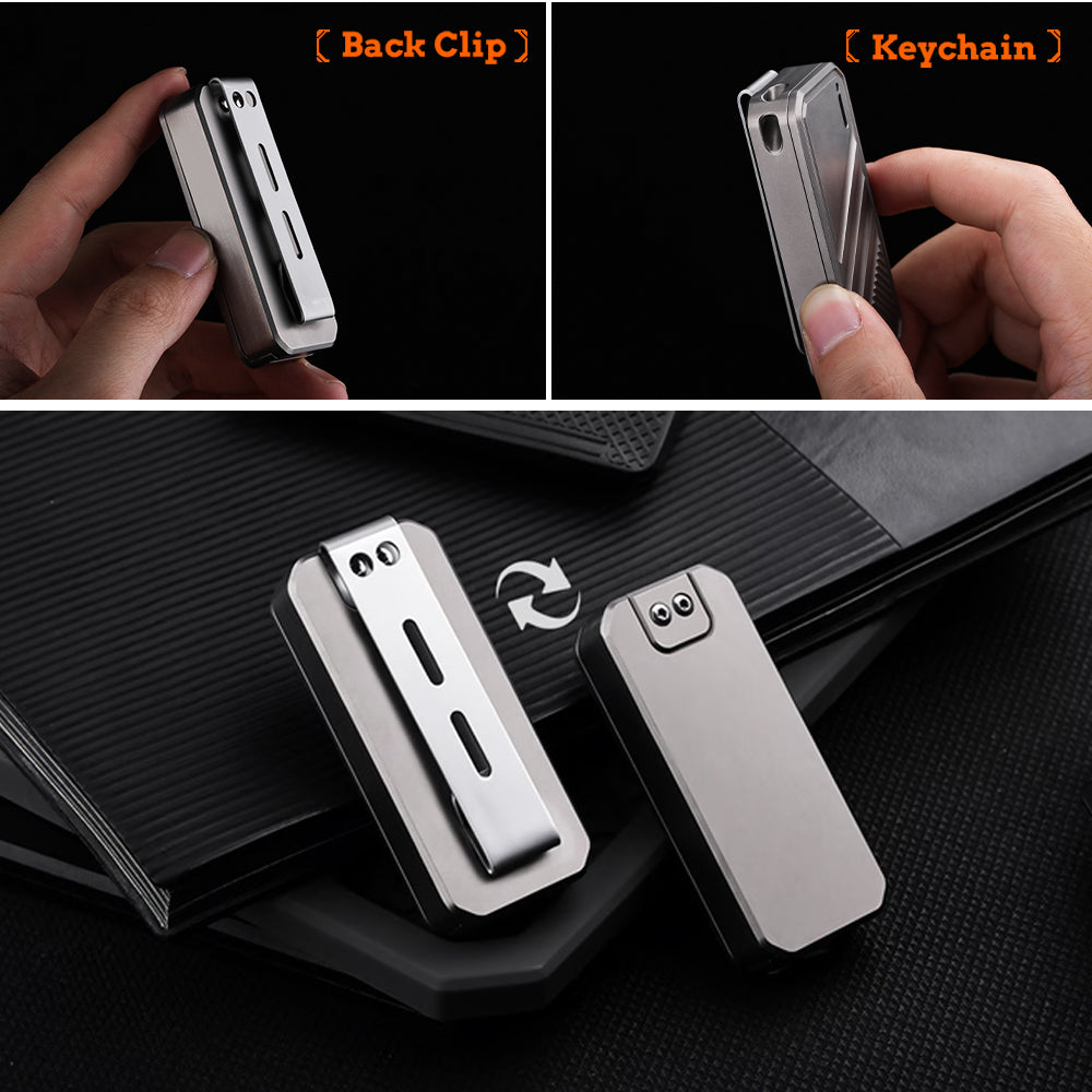 DeckShiv - A Magnetic Fidget Slider Utility Knife