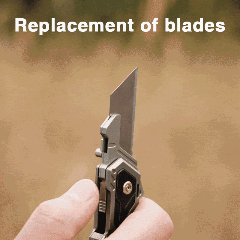 Phantom 2.0 Titanium Folding Knife – EDC Utility Knife Enhanced Design