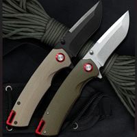 The Lizard Skin: Tough G10 Handle Pocket Folding Knife