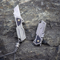 Phantom 2.0 Titanium Folding Knife – EDC Utility Knife Enhanced Design