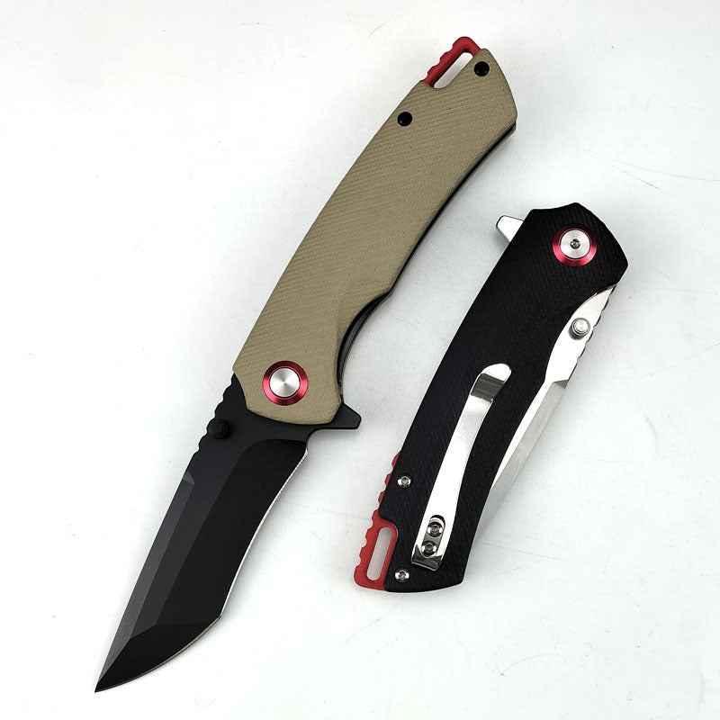 The Lizard Skin: Tough G10 Handle Pocket Folding Knife