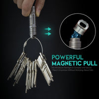 The Wayfinder: Titanium Mutil Rechargeable Flashlight