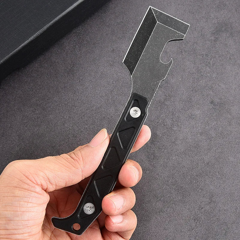 The Axe-Blade: One-piece Shovel Multi-tool EDC K-sheath Knife