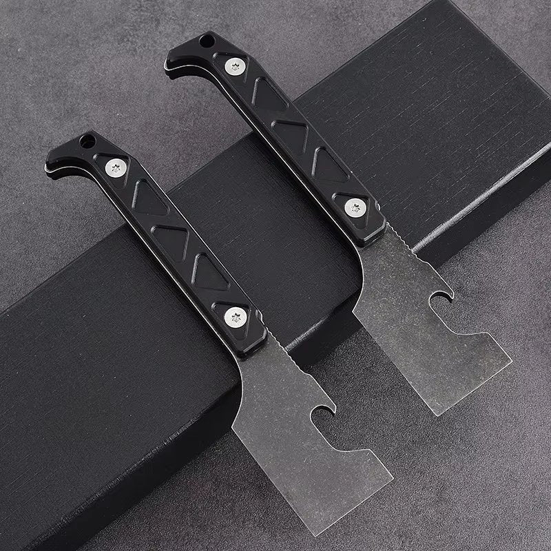 The Axe-Blade: One-piece Shovel Multi-tool EDC K-sheath Knife