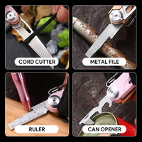 The Dual-Tone:Foldable All-in-One Large Shears EDC Multi-tool