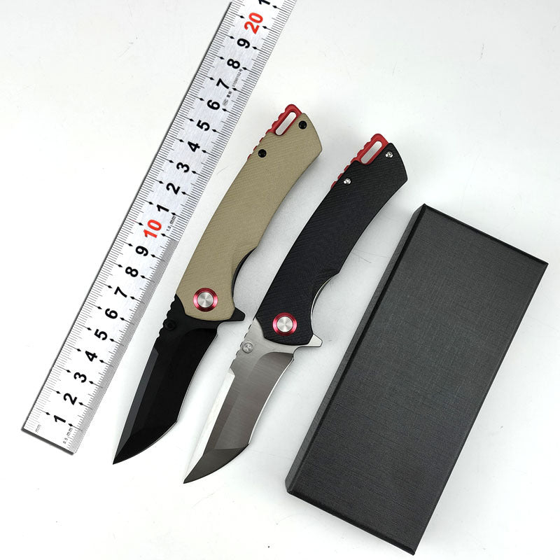 The Lizard Skin: Tough G10 Handle Pocket Folding Knife