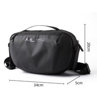 UrbanRig – Trendy Leather Chest Sling For Commuting, Travel & Daily Style