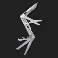 The Pioneer: D2 Steel 8-in-1 Pocket Outdoor Multi-Tool EDC Gear