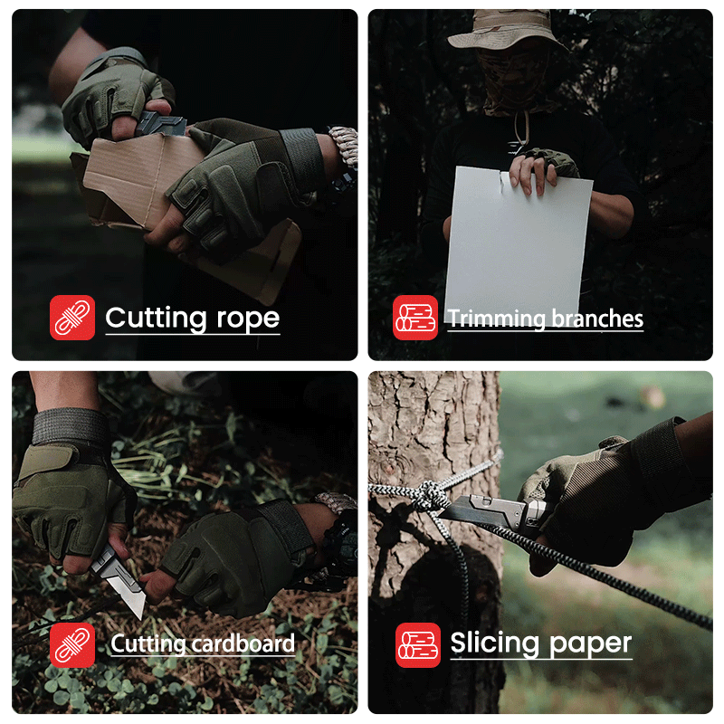 JetFlick Titanium Gravity Knife – Unique Opening EDC Folding Knife