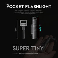 The Wayfinder: Titanium Mutil Rechargeable Flashlight