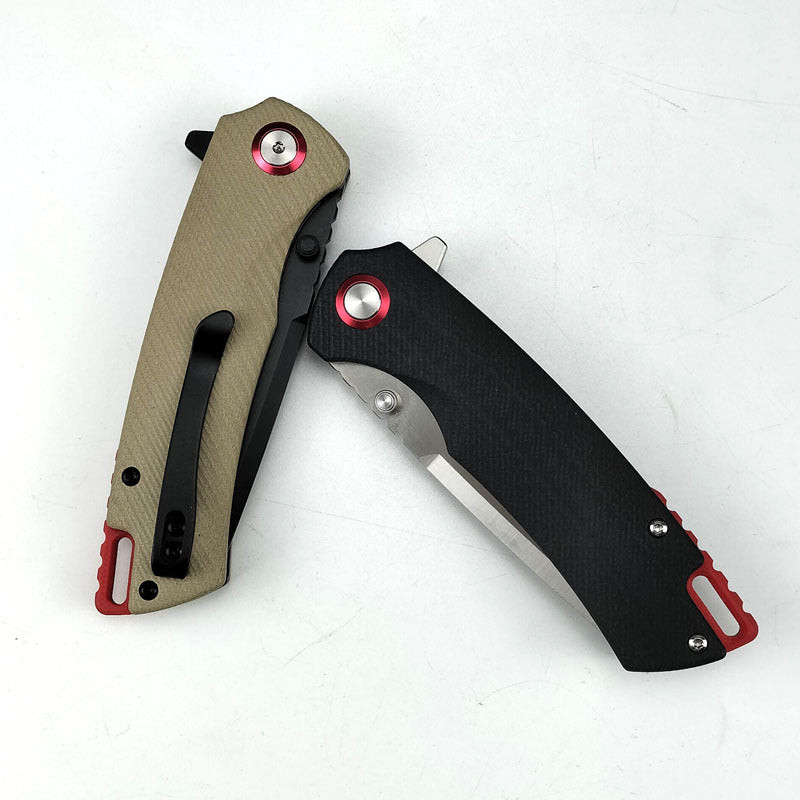 The Lizard Skin: Tough G10 Handle Pocket Folding Knife