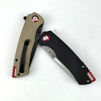 The Lizard Skin: Tough G10 Handle Pocket Folding Knife