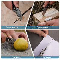 Phantom 2.0 Titanium Folding Knife – EDC Utility Knife Enhanced Design