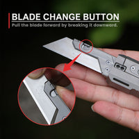 JetFlick Titanium Gravity Knife – Unique Opening EDC Folding Knife