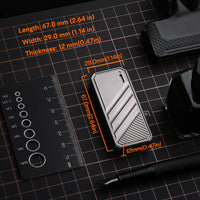 DeckShiv - A Magnetic Fidget Slider Utility Knife