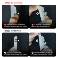 JetFlick Titanium Gravity Knife – Unique Opening EDC Folding Knife