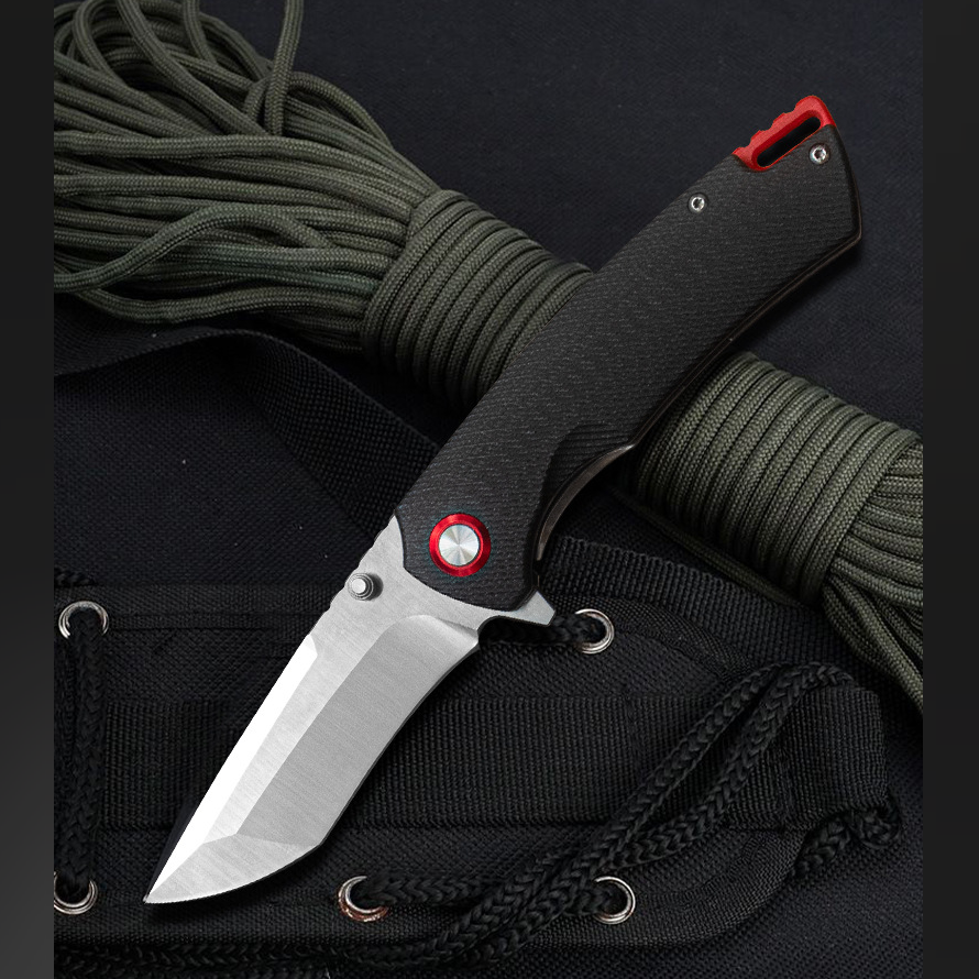 The Lizard Skin: Tough G10 Handle Pocket Folding Knife